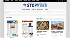 Desktop Screenshot of jornalstop.com.br